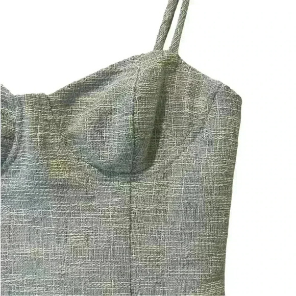 Willow Hampton Tweed Mini Dress in Light Blue - Picture 3 of 8